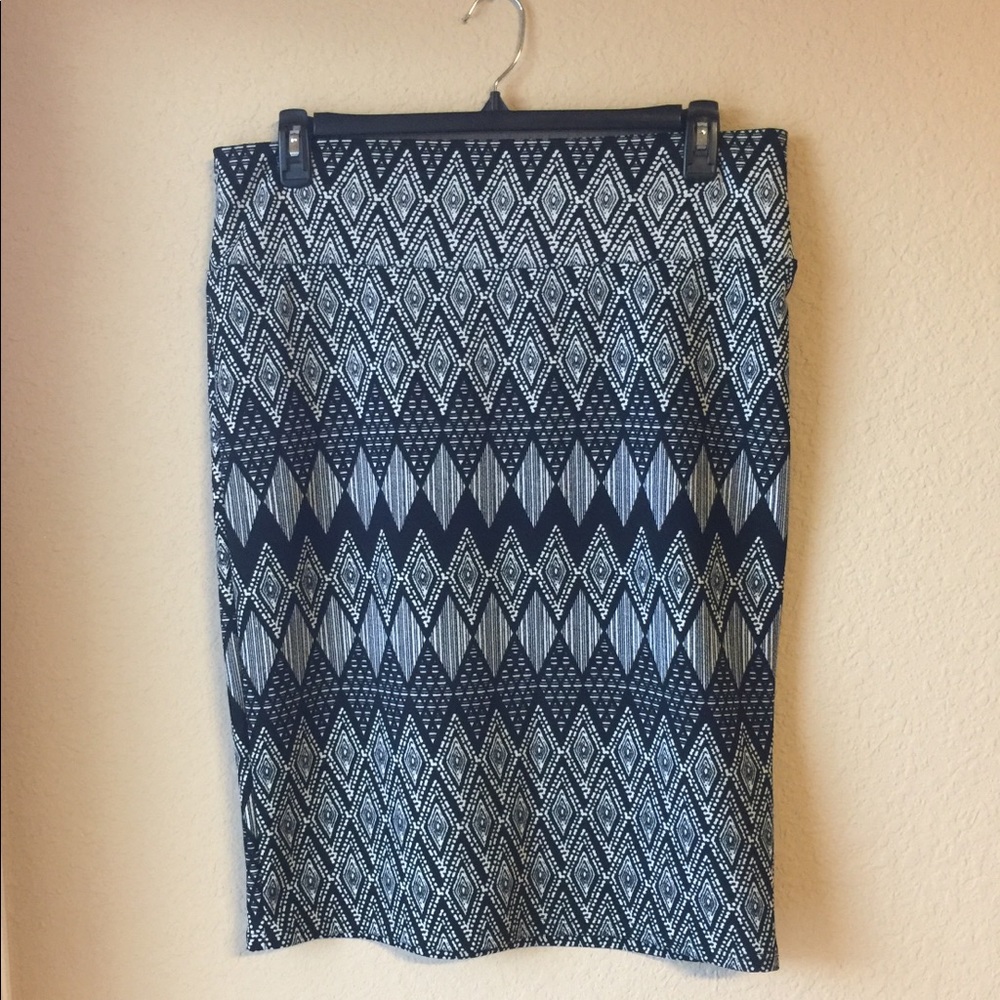 Black and White Cassie Skirt